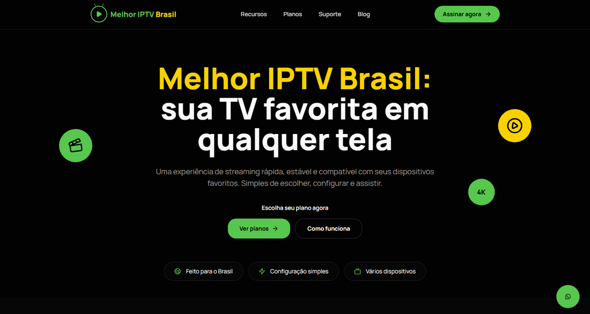 Provedores de IPTV no Brasil: Melhor iptv brasil 2026
